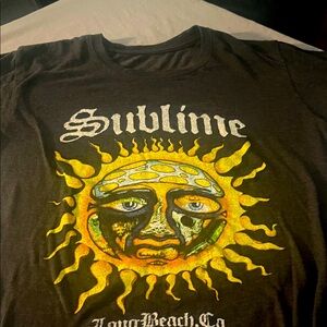 Sublime Graphic Tee with Sun Design- no size indicated but it’s a small